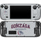 Gonzaga University Collegiate Text Steam Deck Handheld Gaming Computer Skin